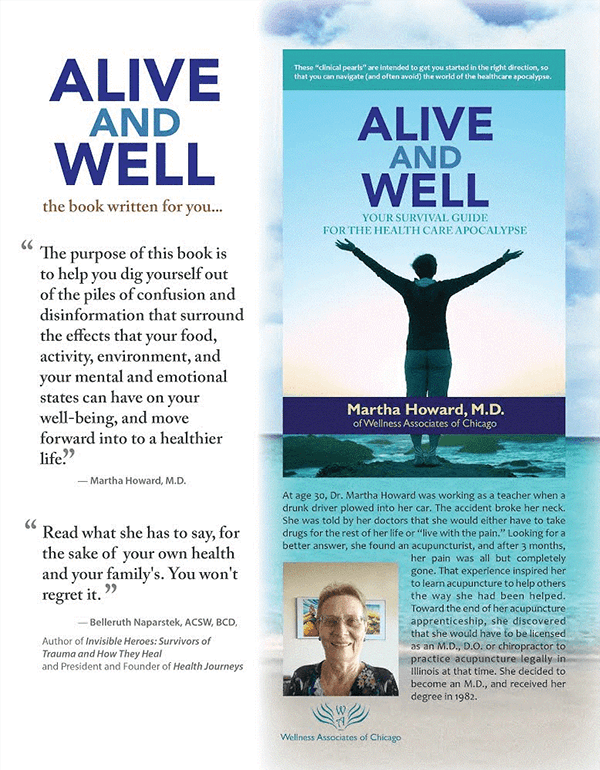 Alive and Well Book written by Dr. Martha Howard